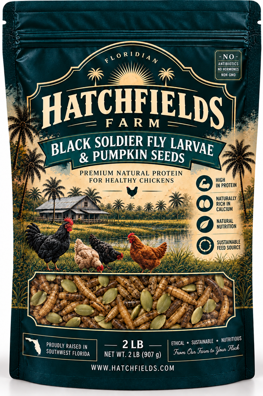 Black Soldier Fly Larvae & Pumpkin Seeds – 2 lb